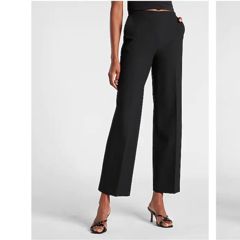 Mid Rise Wide Trouser Pant - NWT